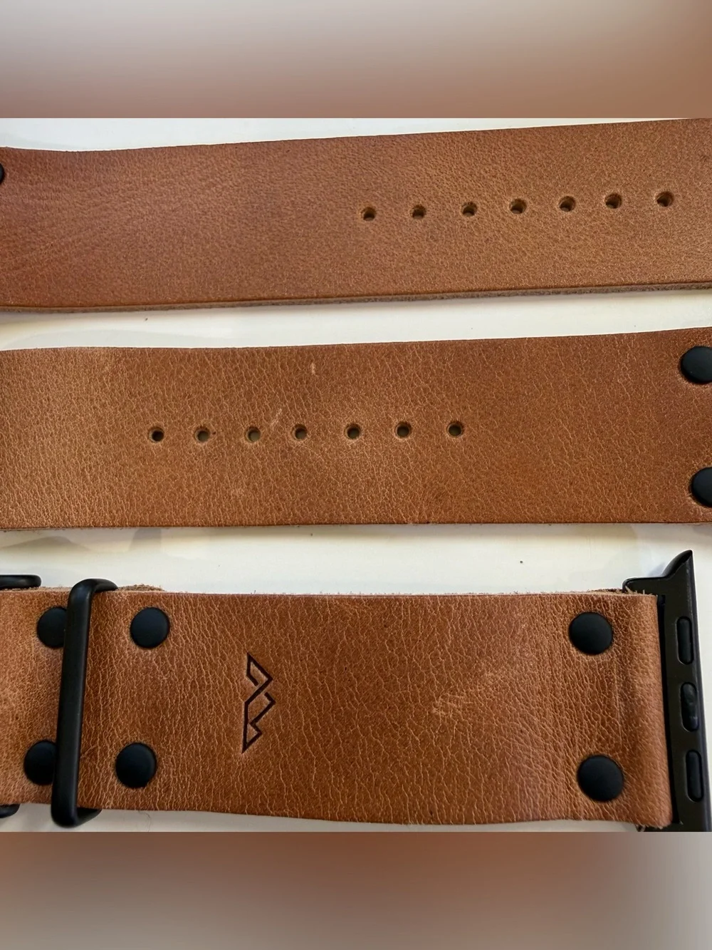 Range Leather Co. Full Grain Leather Apple Watch Band - 42/44mm NIB